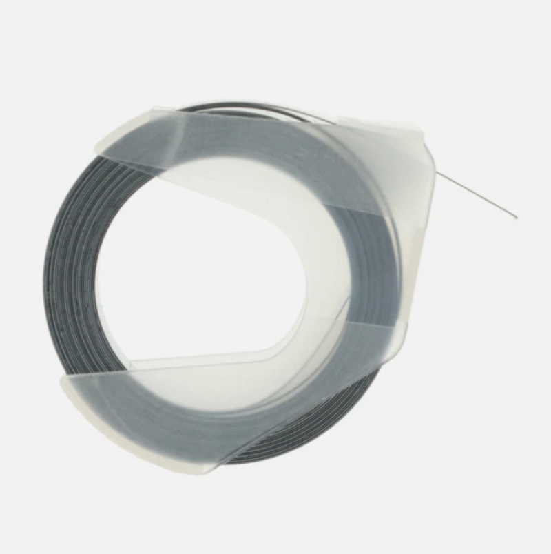 3D Label Tape for Dymo 747861 814580 E-101 Caption Maker 1741205 Black - Image 6